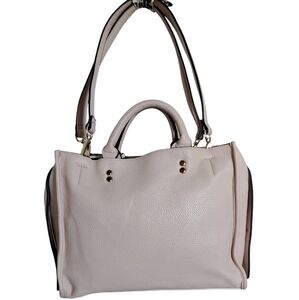 Steve Madden Bag Tote Shoulder Handbag Satchel Purse Pink Blush Women's Woman's